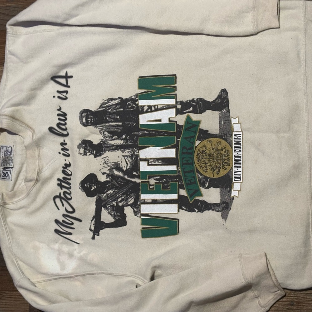 Vietnam Veteran Graphic Sweatshirt